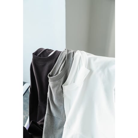 nonnotte "Hard Twist Balance Jersey" C/N Oversized Tapered  Long Sleeve
