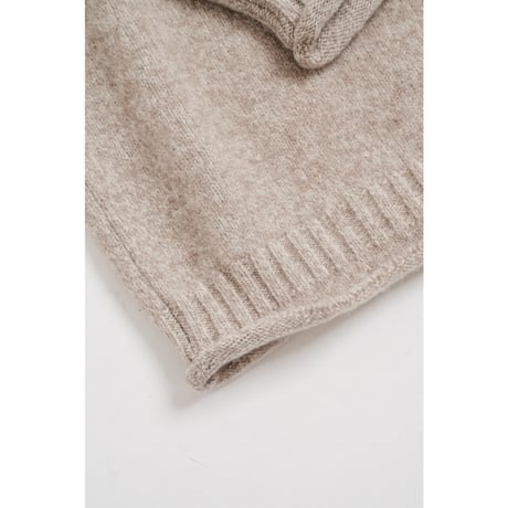 Olde H&Daughter WOOL/CASHMERE HALF ZIP P/O