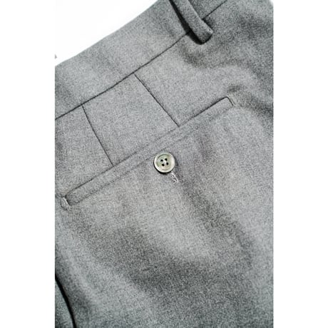 BIBOJA High Waisted Flare Trousers - No Pleat/Slanted Pockets