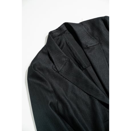 LEA BOBERG Ex. R.P.L. BLAZER - DARK NAVY TWIST HERRINGBOONE