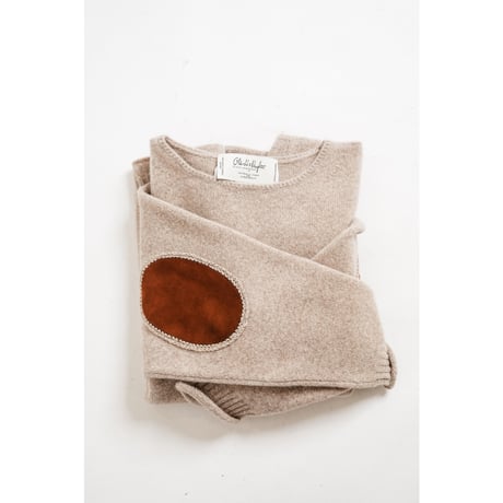 Olde H&Daughter WOOL/CASHMERE BOAT NECK P/O