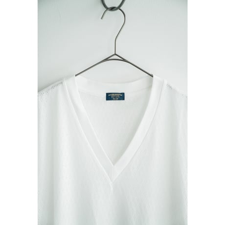 MAATEE&SONS Ex. "ムコMESH" V-NECK TEE