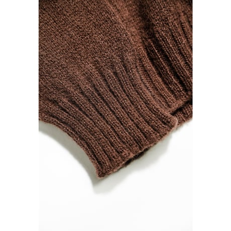 DE BONNE FACTURE SHAGGY SHEEP SWEATER
