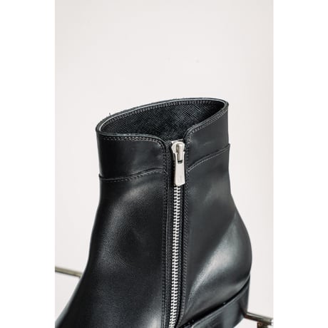 Post Production Side Zip Boots "calf"
