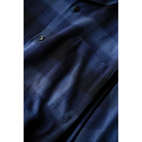 MAATEE&SONS OPEN COLLAR SHIRTS "海島綿RAYON"