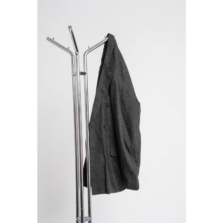 MAATEE&SONS DOUBLE GATHER JK "LINENCASH SOFT TWEED HERINGBONE"