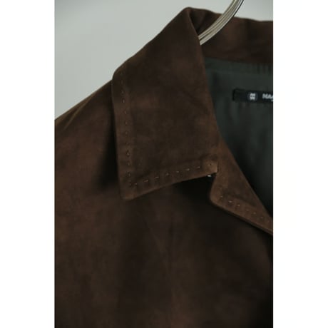 MAATEE&SONS SUEDE SHIRTS JACKET