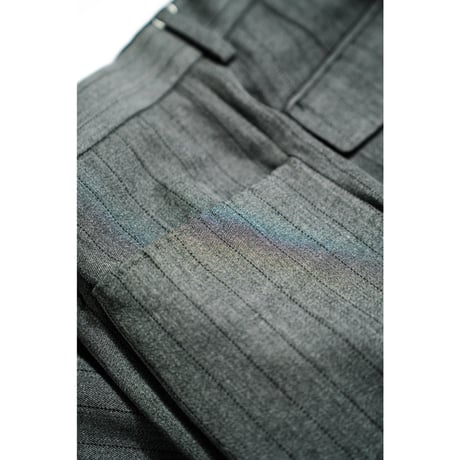 BIBOJA High Waisted Flare Trousers - No Pleat/L-Pockets