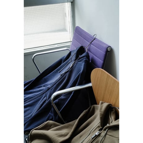 YE OLDE & NEW MAN TERRYBACK JERSEY HOODED FULL ZIP TOP