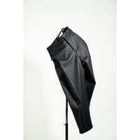 LEA BOBERG Ex. DP TROUSERS - DARK NAVY TWIST HERRINGBOONE