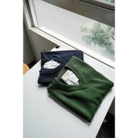 Olde H&Daughter TWIST WOOL V NECK P/O