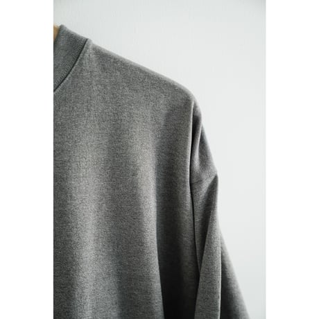 nonnotte "Hard Twist Balance Jersey" C/N Oversized Tapered  Long Sleeve