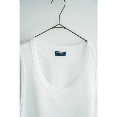 MAATEE&SONS Ex. "ムコMESH" TANK TOP