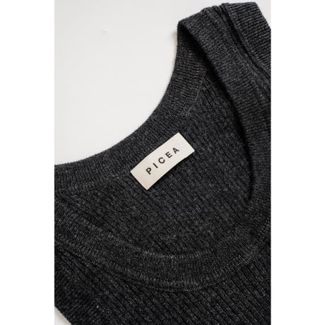PICEA Ex. BABY CASHMERE RIB TANK TOP