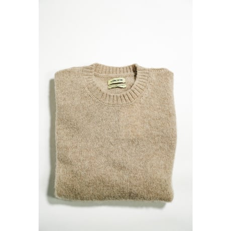 DE BONNE FACTURE SHAGGY SHEEP SWEATER
