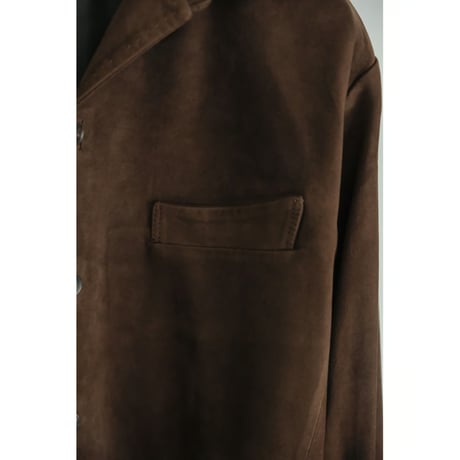 MAATEE&SONS SUEDE SHIRTS JACKET