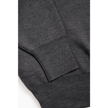 Olde H&Daughter  "WOOL KNIT TRACK" HALF ZIP