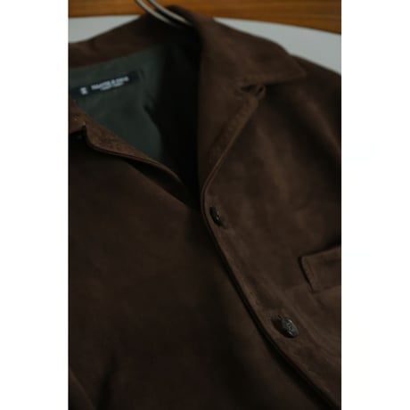 MAATEE&SONS SUEDE SHIRTS JACKET