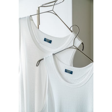 MAATEE&SONS Ex. "ムコMESH" TANK TOP
