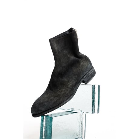 GUIDI "596GY" BACK ZIP BOOTS