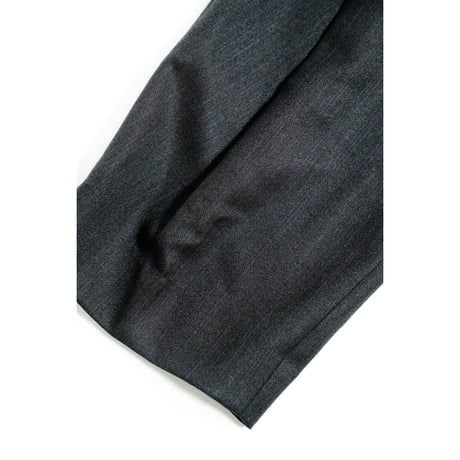 LEA BOBERG Ex. DP TROUSERS - DARK NAVY TWIST HERRINGBOONE