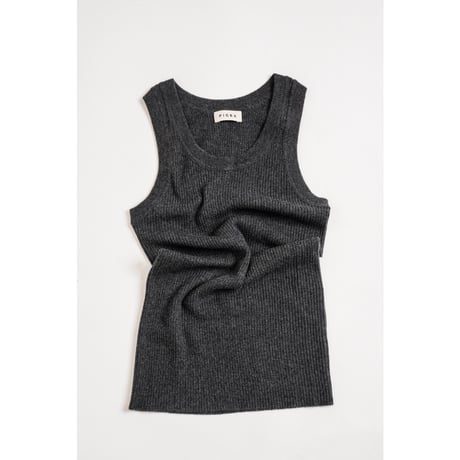 PICEA Ex. BABY CASHMERE RIB TANK TOP