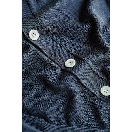 Olde H & Daughter SILK PLAIN STITCH CARDIGAN