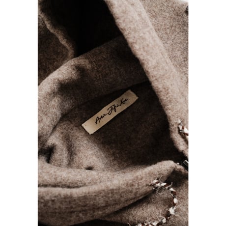 AVIVA JIFEI XUE  Heavy Zip-up Hoodie