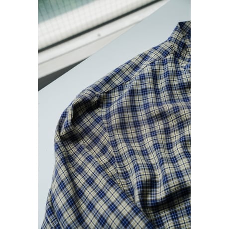 MAATEE&SONS 紐SHIRTS "SILK RAYON CHECK"