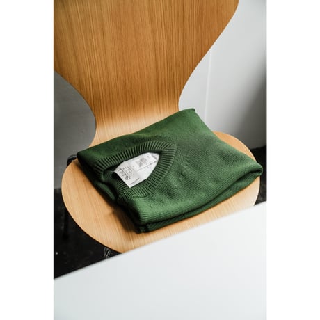 Olde H&Daughter TWIST WOOL V NECK P/O