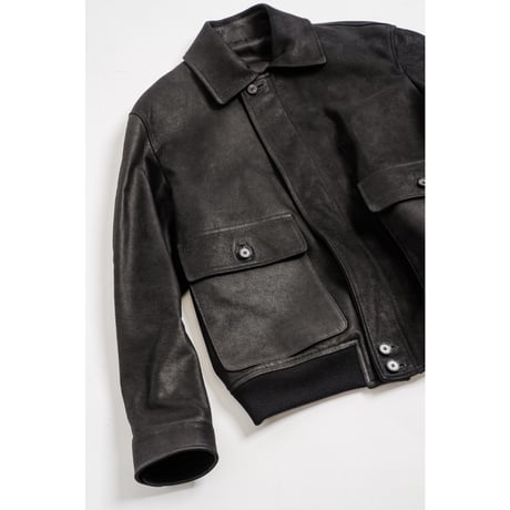 The CLASIK GOAT NUBUCK FLIGHT JACKET