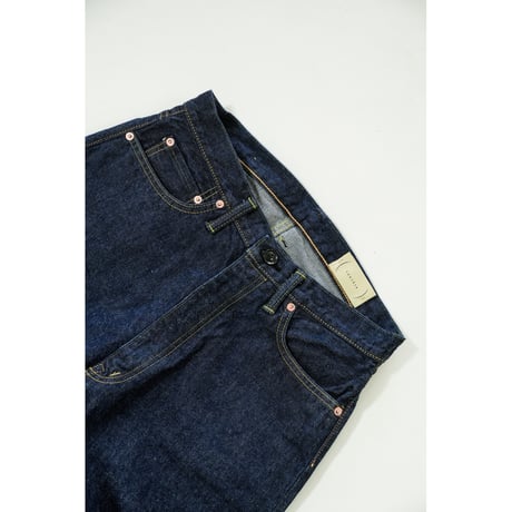 cantate Denim Straight Trousers (ONE WASH)