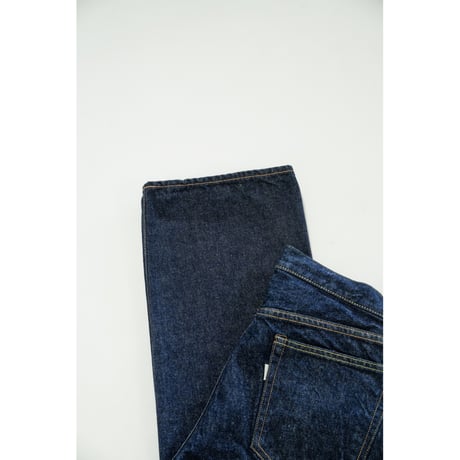 cantate Denim Straight Trousers (ONE WASH)