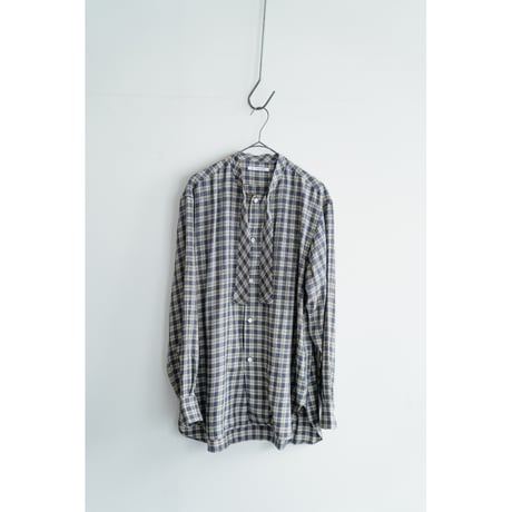 MAATEE&SONS 紐SHIRTS "SILK RAYON CHECK"