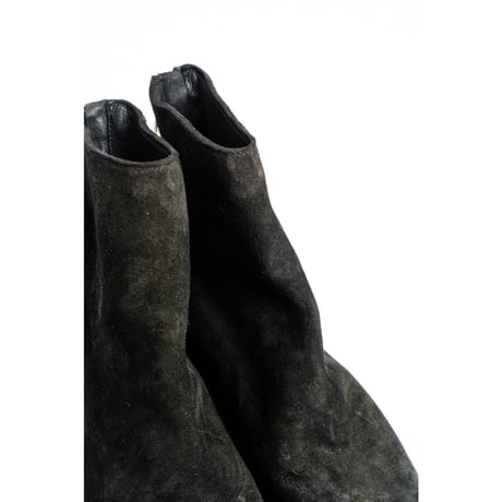 GUIDI "596GY" BACK ZIP BOOTS