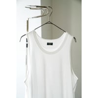 MAATEE&SONS Ex. "SUVIN MESH" TANK TOP