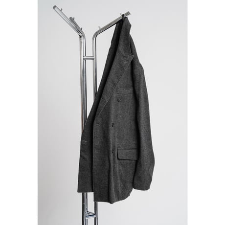 MAATEE&SONS DOUBLE GATHER JK "LINENCASH SOFT TWEED HERINGBONE"
