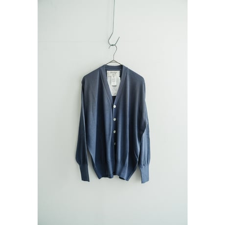 Olde H & Daughter SILK PLAIN STITCH CARDIGAN