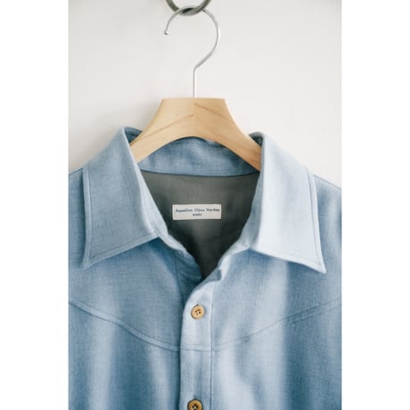 Aquellos Ojos Verdes Ex.Chemise Flannel Western Shirt