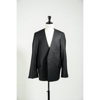 LEA BOBERG Ex. NL BLAZER - DARK NAVY TWIST HERRINGBOONE