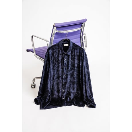 The CLASIK CRUSHED SILK VELVET SHIRTS