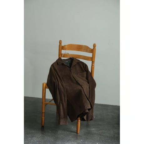 MAATEE&SONS SUEDE SHIRTS JACKET