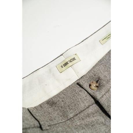 DE BONNE FACTURE WIDE LEG DRESS TROUSERS