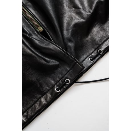 barbell object leather h/s coat