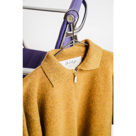 Olde H&Daughter WOOL/CASHMERE HALF ZIP P/O