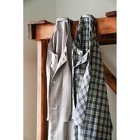 MAATEE&SONS 紐SHIRTS "SILK RAYON CHECK"