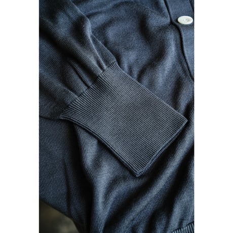 Olde H & Daughter SILK PLAIN STITCH CARDIGAN