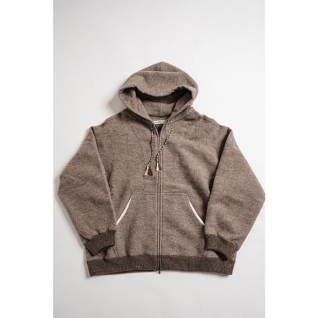 AVIVA JIFEI XUE  Heavy Zip-up Hoodie