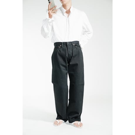 cantate Denim Straight Trousers (ONE WASH)