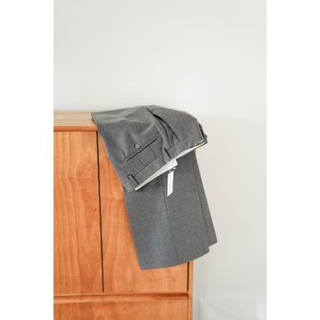 BIBOJA High Waisted Flare Trousers - No Pleat/Slanted Pockets